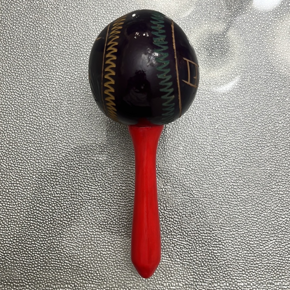 African Themed Rattle/Maraca - Picture 4 of 4